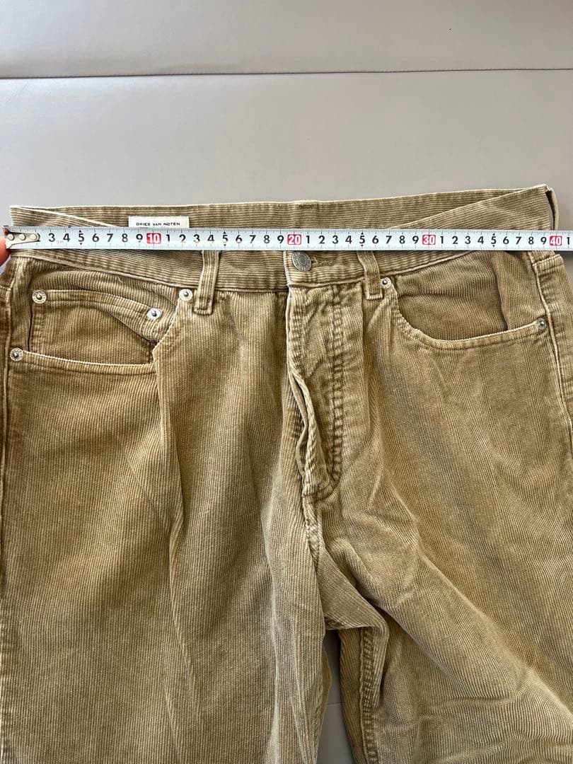 DRIES VAN NOTENコーデュロイパンツ