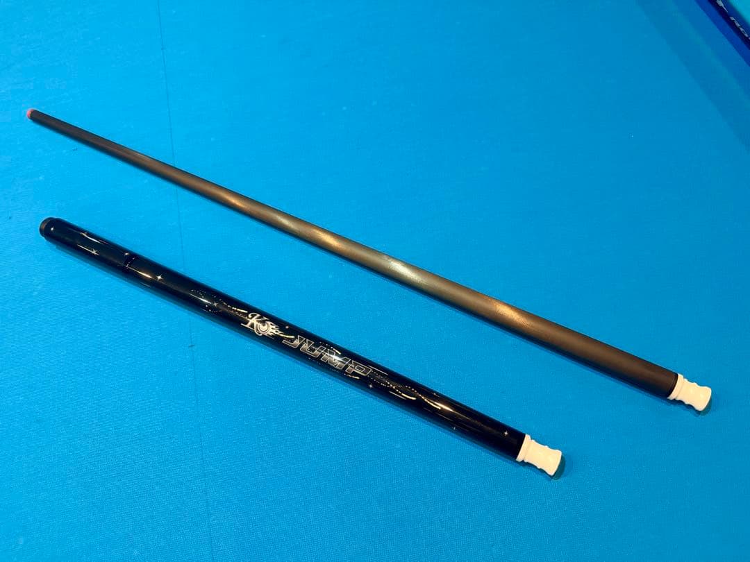 ふみちゃ 美品 2代目 KO ジャンプキュー カーボン ビリヤード