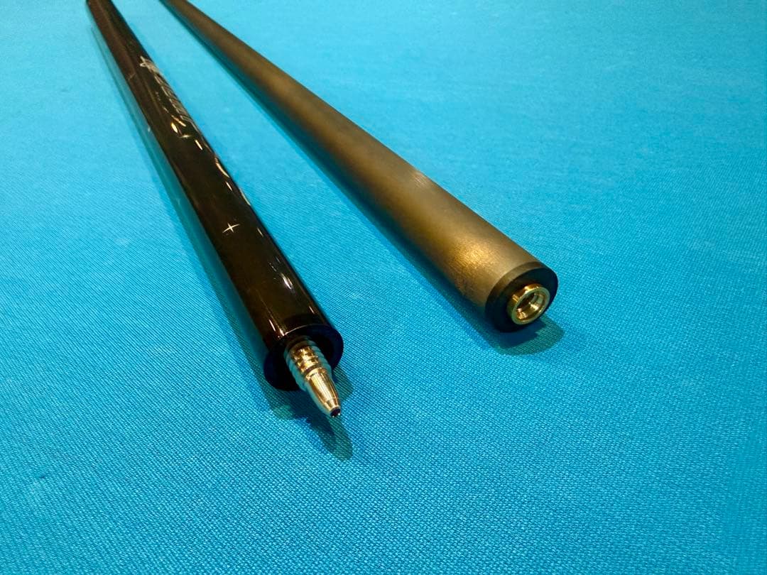 ふみちゃ 美品 2代目 KO ジャンプキュー カーボン ビリヤード