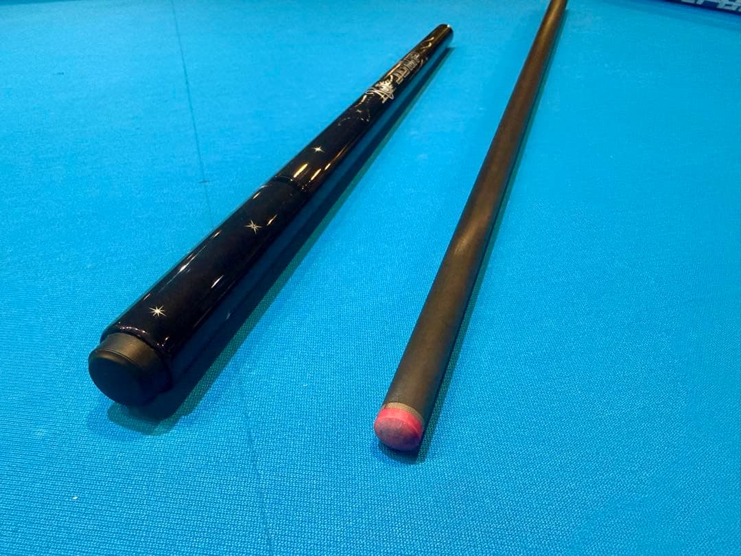 ふみちゃ 美品 2代目 KO ジャンプキュー カーボン ビリヤード