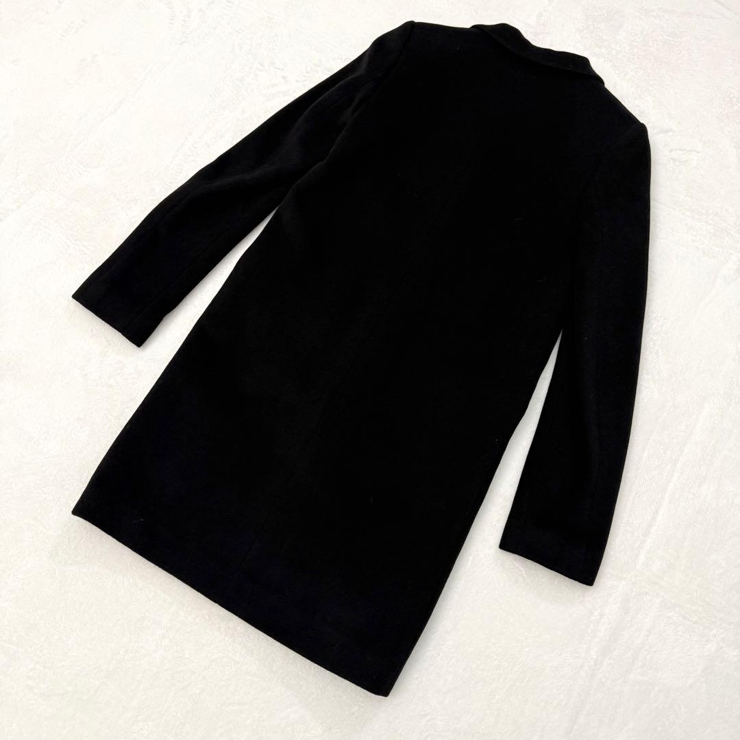 theory カシミヤ100 コート P 未使用 ブラック 上品