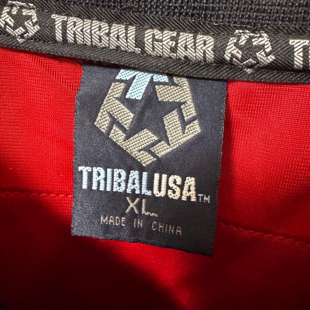 トライバルギア フットボールシャツ ゲームシャツ 刺繍 メッシュXL