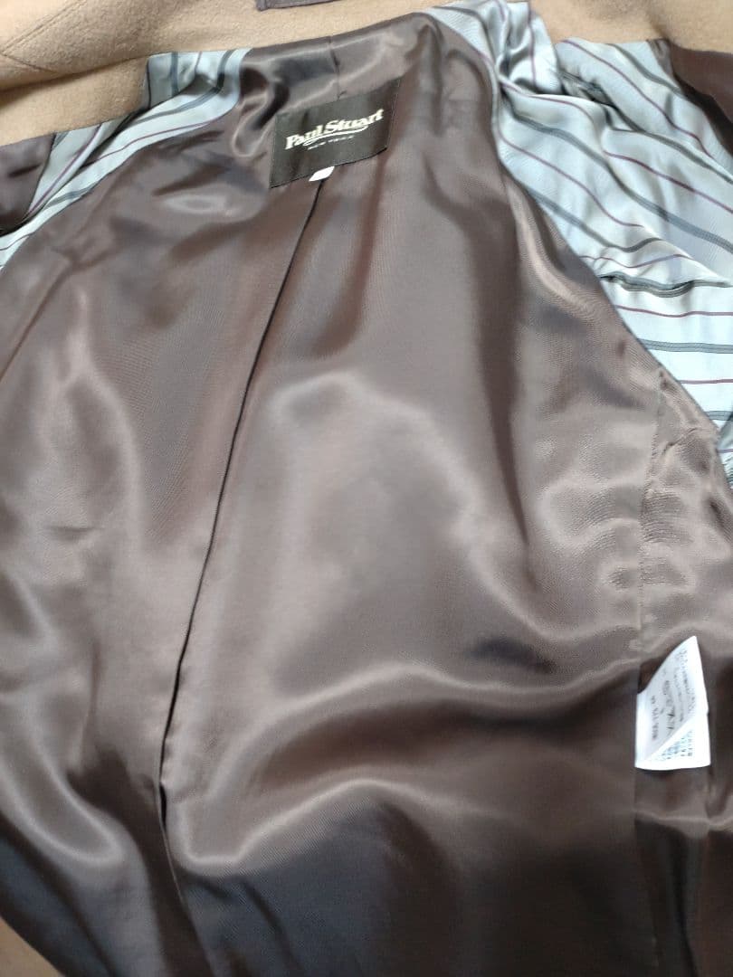 Paul Stuart カシミア混チェスターコート