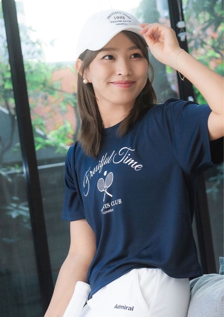 アドミラル新品⭐️アシメプリーツスコートテニスウエアゴルフウエアスポーツウエア