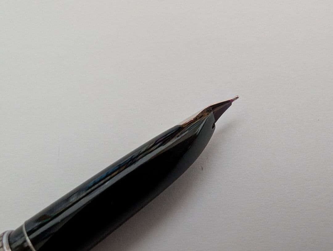 カスタムスターリングシルバー　万年筆　pilot custom