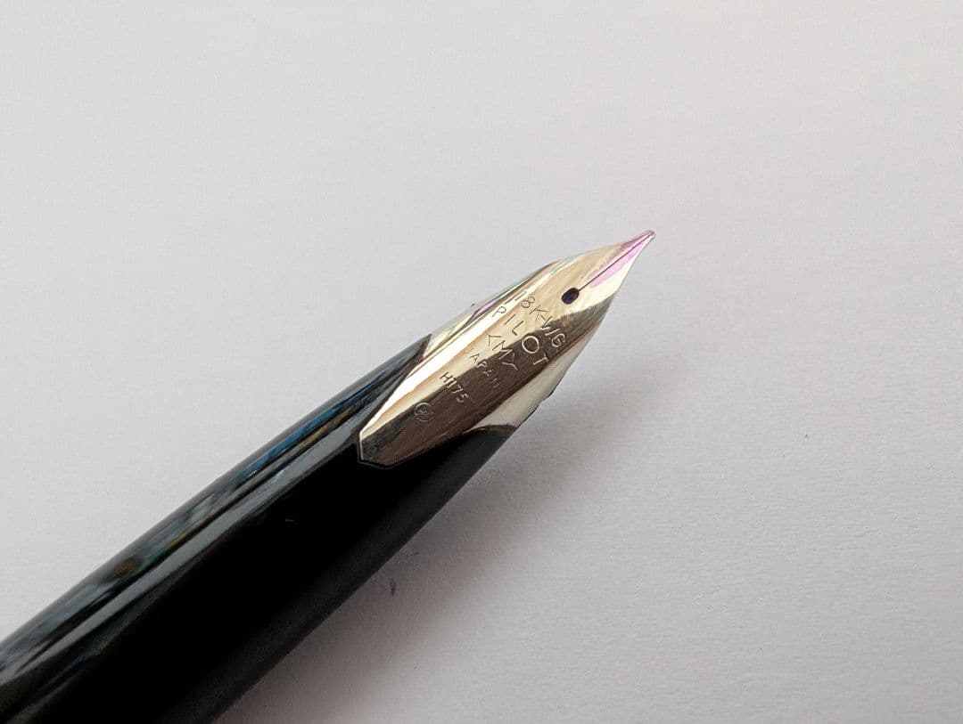 カスタムスターリングシルバー　万年筆　pilot custom