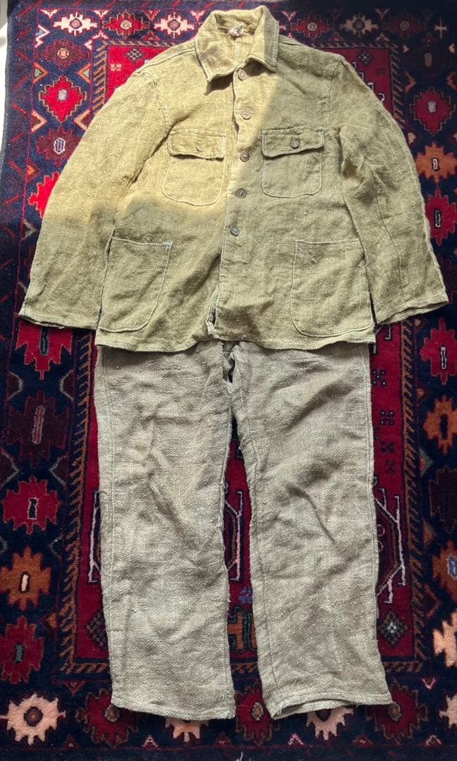 国民服　セットアップ　旧日本軍