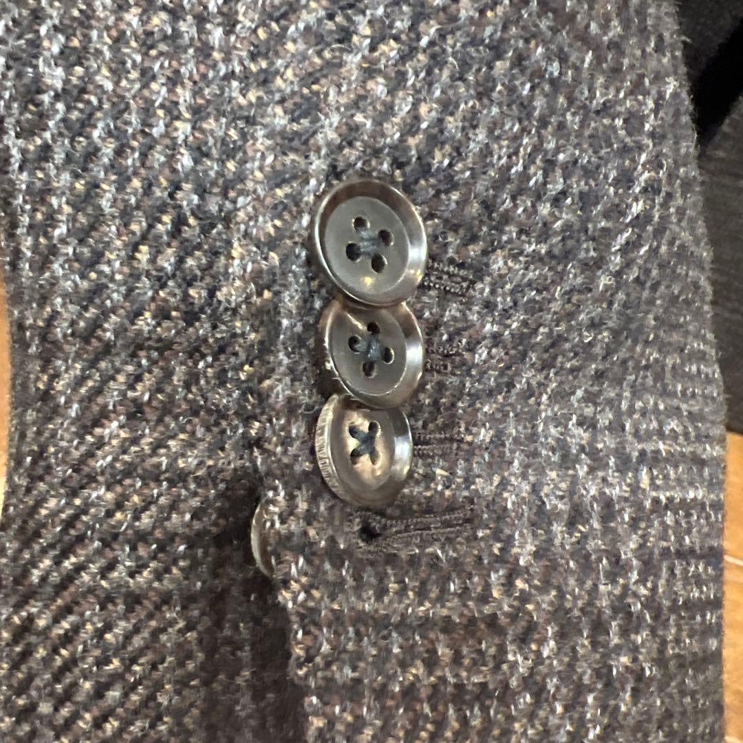 RING JACKET ジャケット グレー　ツイード