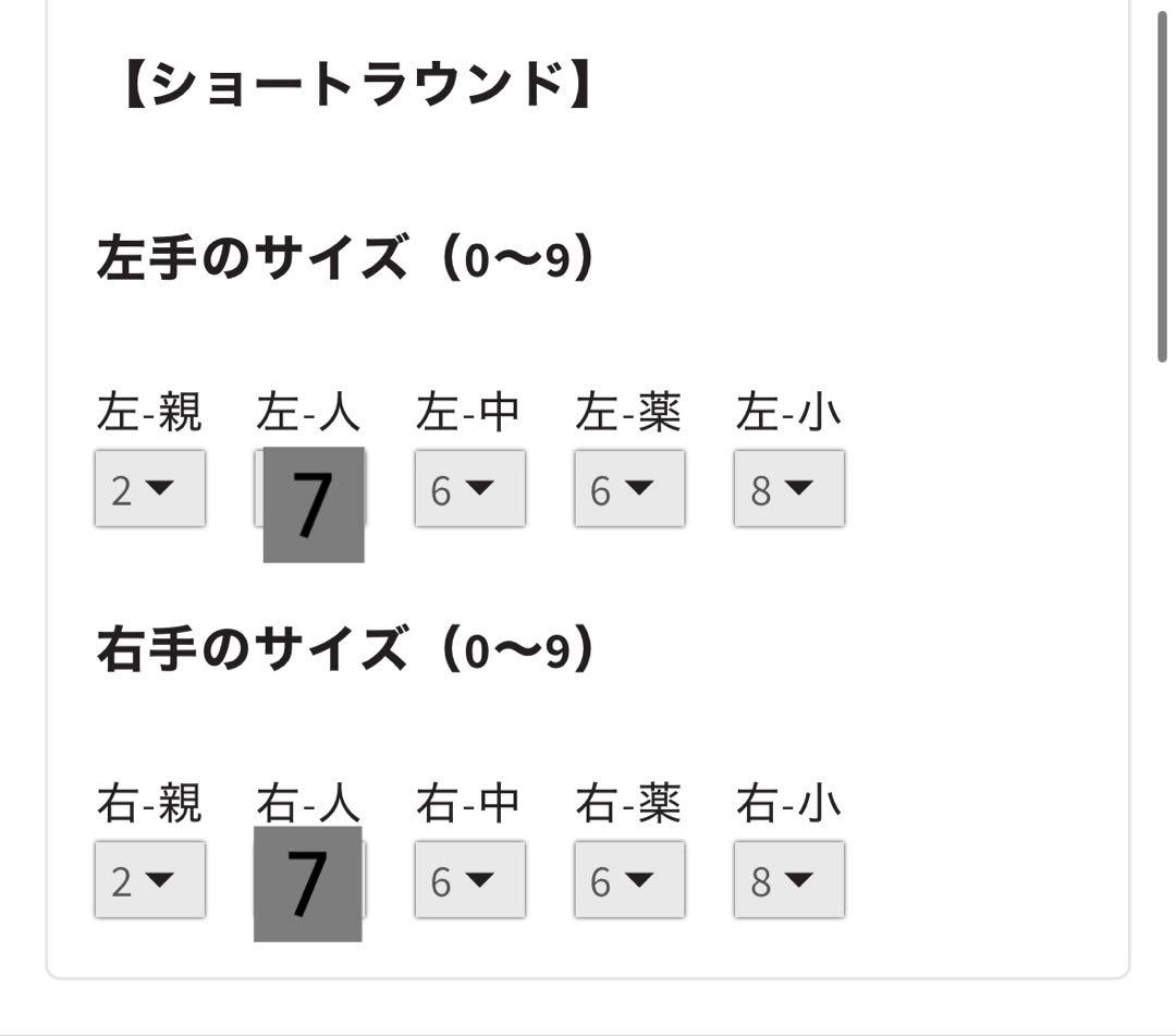 エバーネイル Glass French MIX ラウンドショート