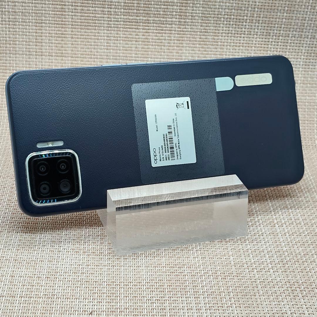 OPPO スマートフォン A73 ネイビーブルー