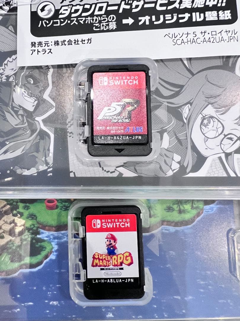 Nintendo Switch 有機ELモデル純正プロコンペルソナ5マリオRPG