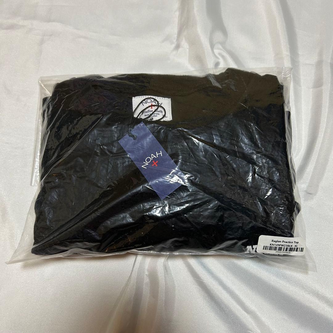未使用　NOAH Raglan Practice Top XL ブラック