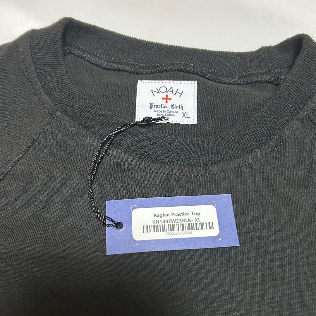 未使用　NOAH Raglan Practice Top XL ブラック