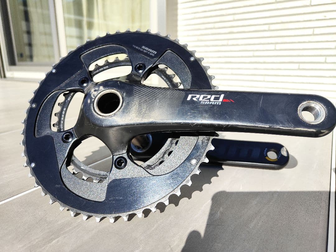 【最終価格！！】 SRAM RED カーボンクランク11s 175mm　良品☆
