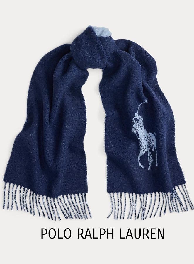 [正規店購入、ショッパー付]Polo by Ralph Lauren マフラー