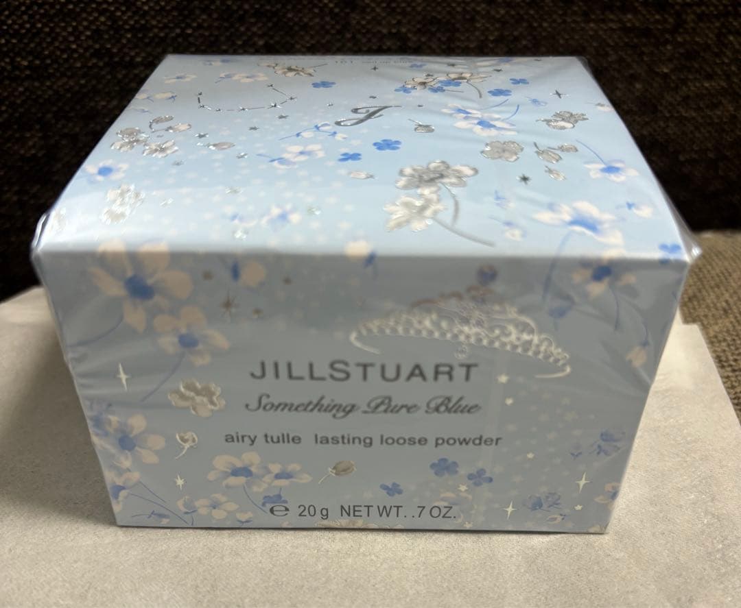 jillstuart サムシングピュアブルーエアリーチュールルースパウダー新品
