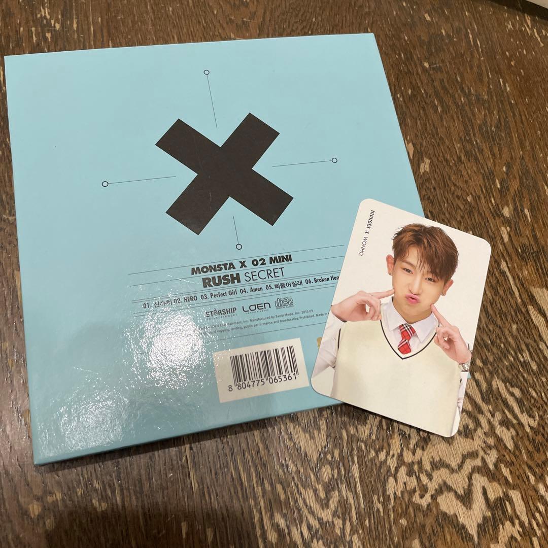 MONSTA X／02 MINI トレカ付