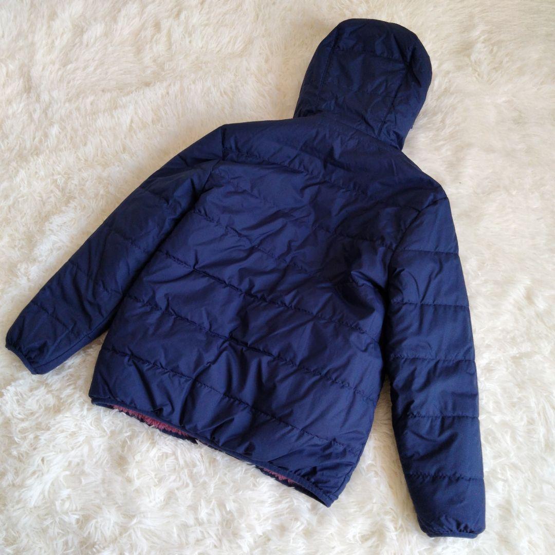 美品☆Patagonia リバーシブル ボアジャケット フーディ キッズS