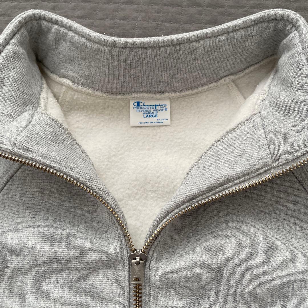 別注【CHAMPION/チャンピオン】for JS ハーフジップスウェット