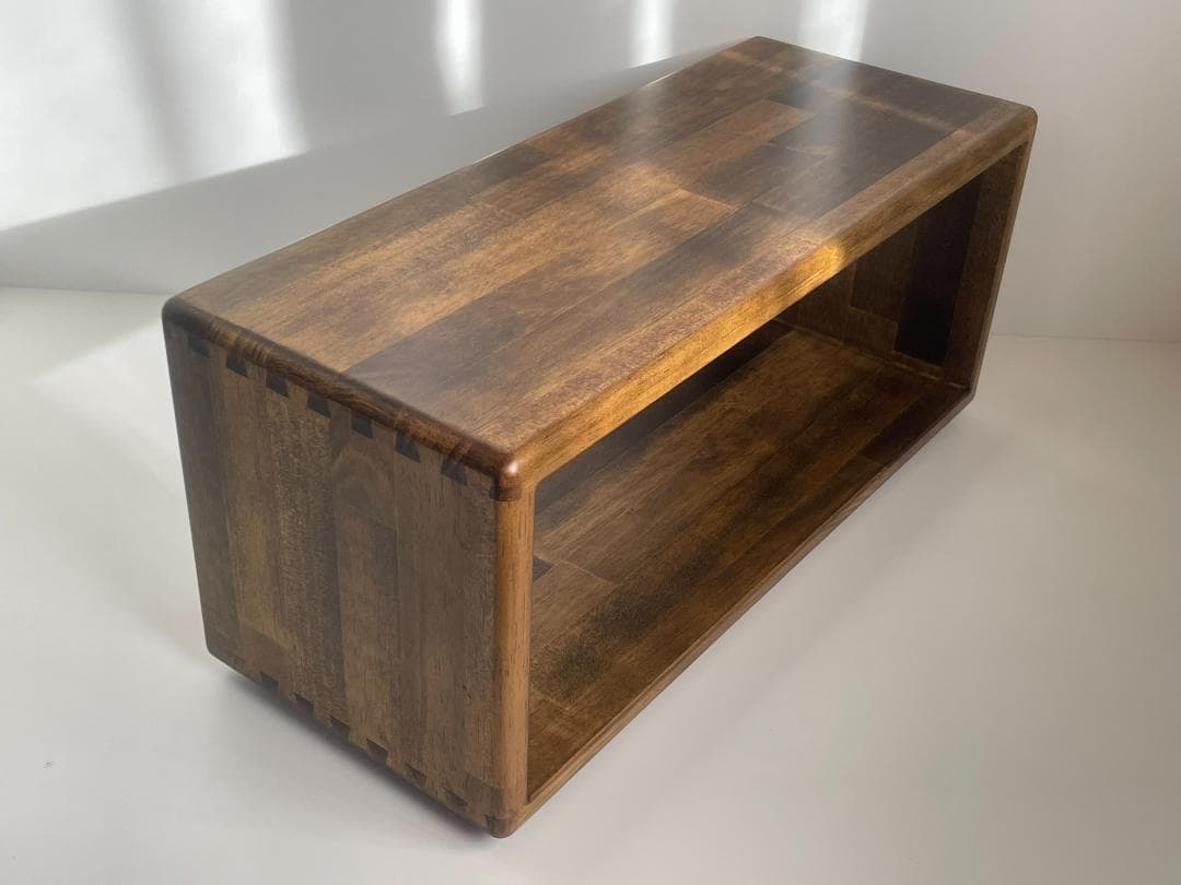 在庫処分価格　4Uラックケース　自作品　オーク色