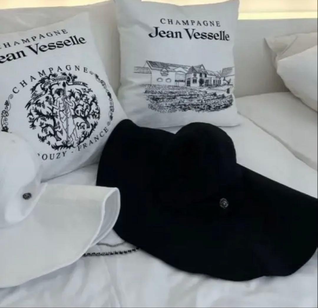 新品　ヴァクトーヴォヤージュ vaqutauxvoyage 帽子　黒