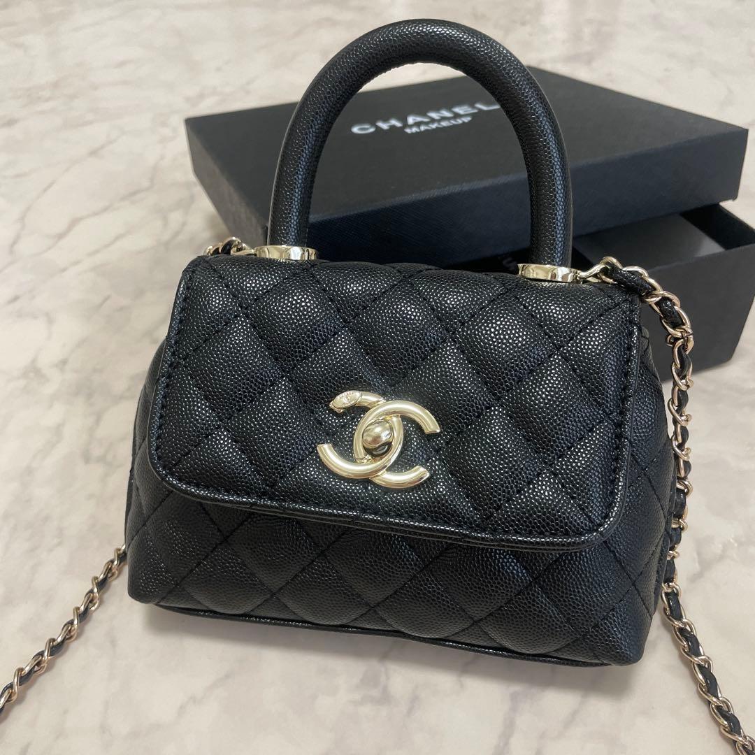 CHANEL ノベルティ　バッグ　ココハンドル