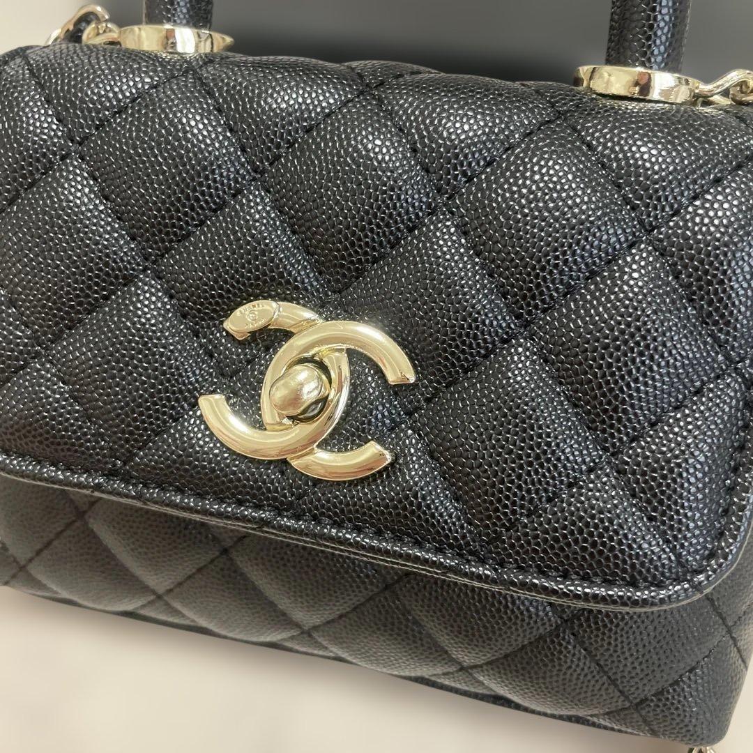 CHANEL ノベルティ　バッグ　ココハンドル