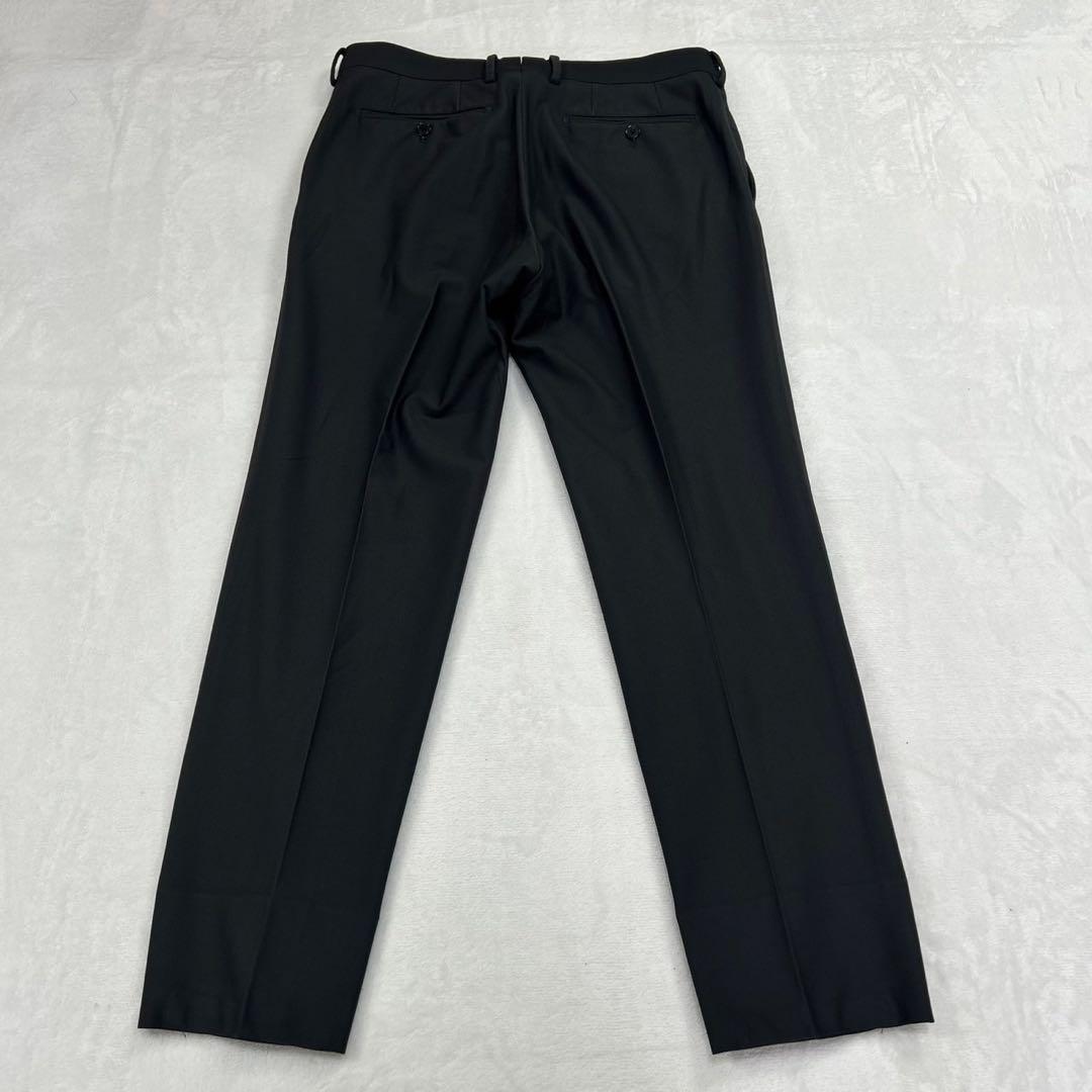 H77 美品 M マッキントッシュフィロソフィー スーツ上下 ブラック メンズ