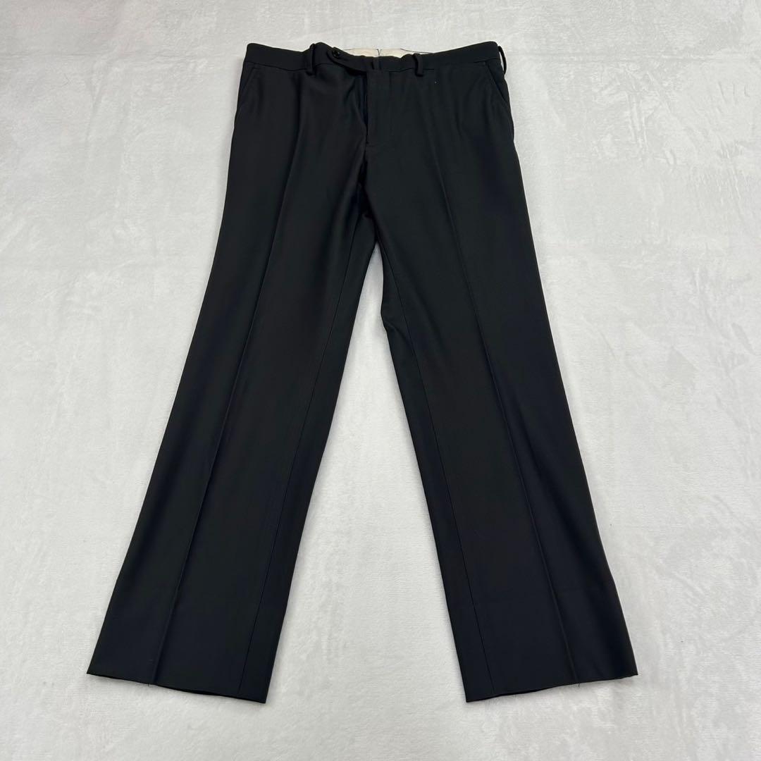 H77 美品 M マッキントッシュフィロソフィー スーツ上下 ブラック メンズ