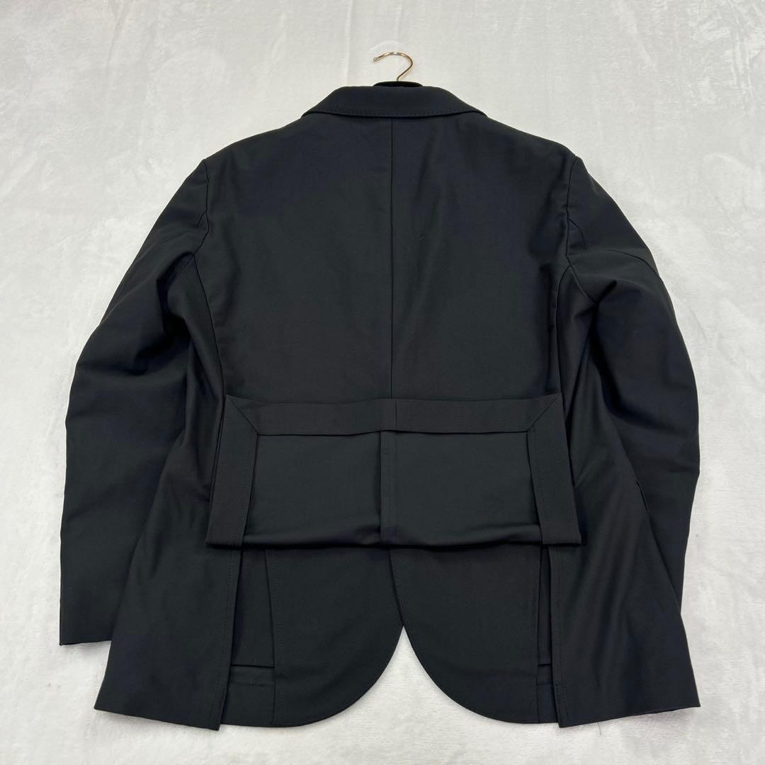 H77 美品 M マッキントッシュフィロソフィー スーツ上下 ブラック メンズ