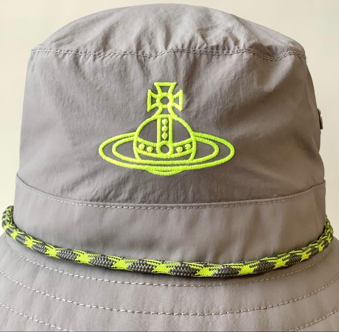 新品★ヴィヴィアンウエストウッド★ORB刺繍アドベンチャーハット★バケットハット