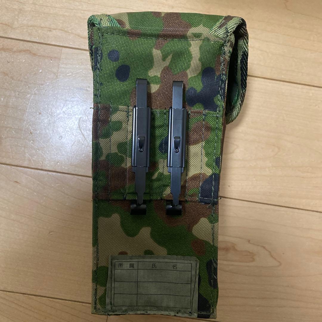 89式 弾納　大　マガジンポーチ　弾倉2本用　陸自迷彩　②