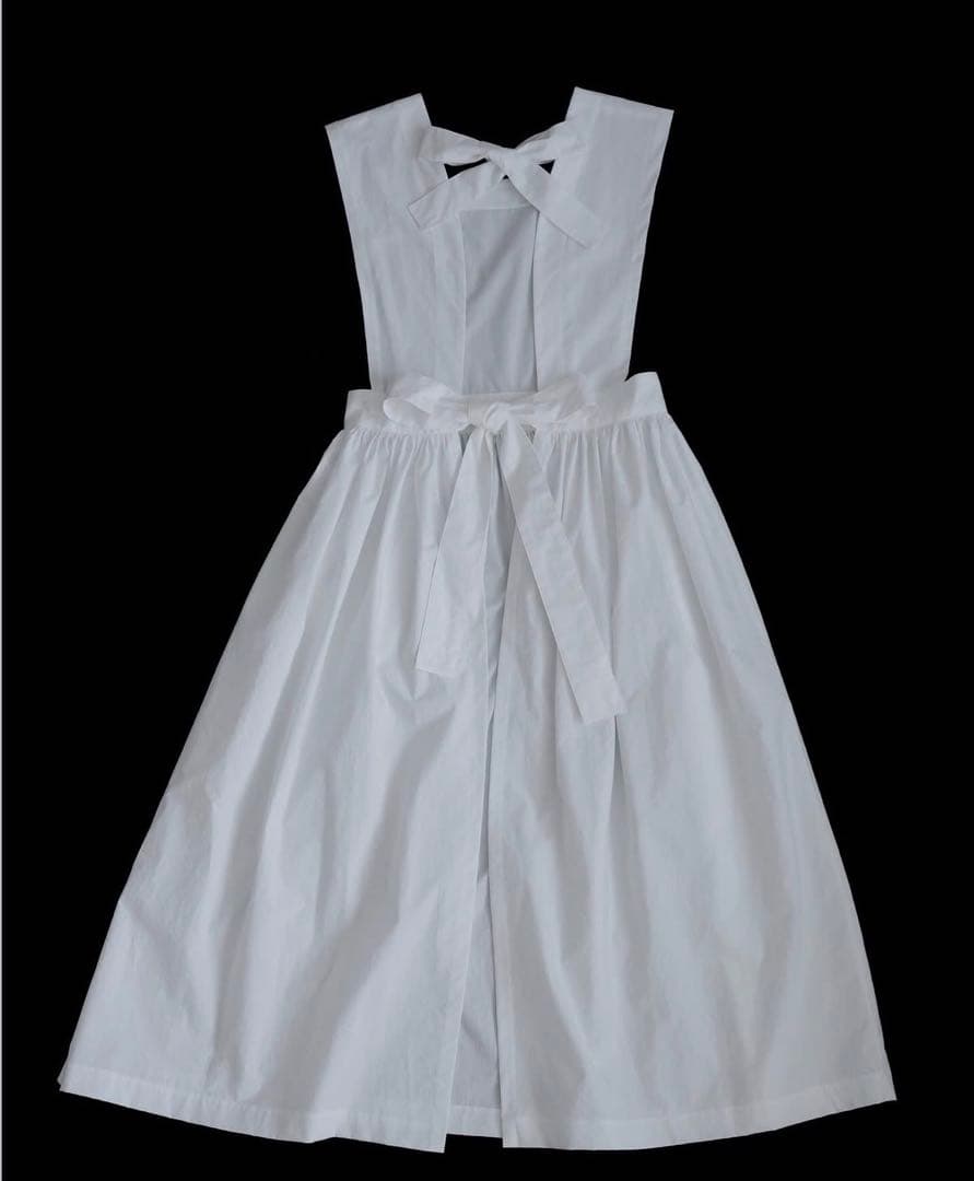 Olive Apron dress エプロン ワンピース