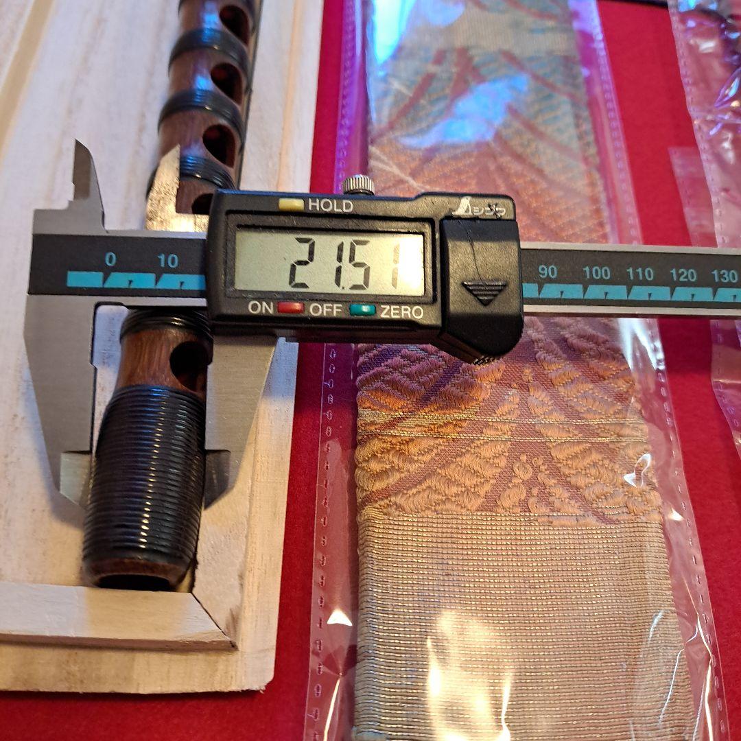 和楽器　龍笛と篠笛