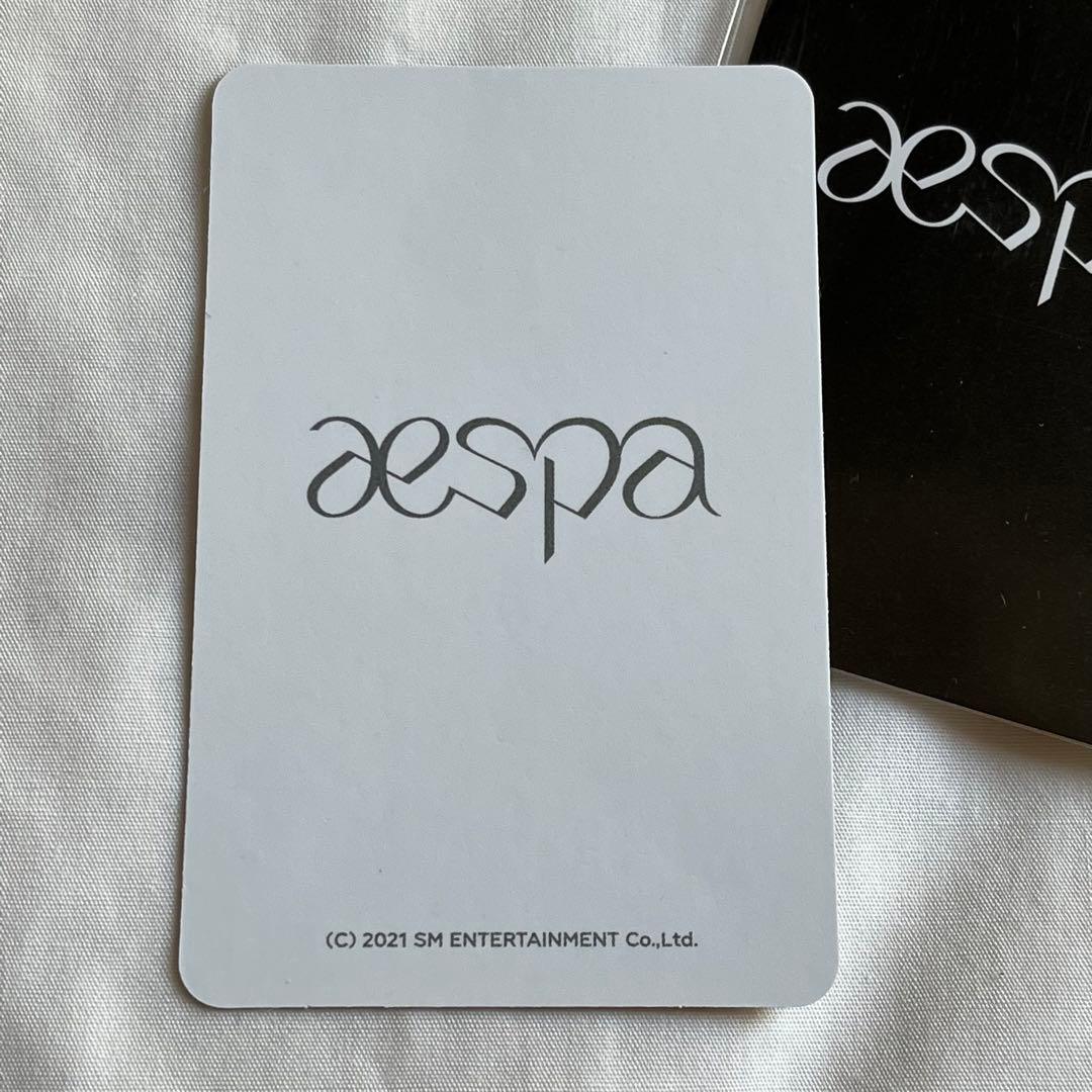 aespa ウィンター スペシャル トレカ  md 購入特典 フーディー