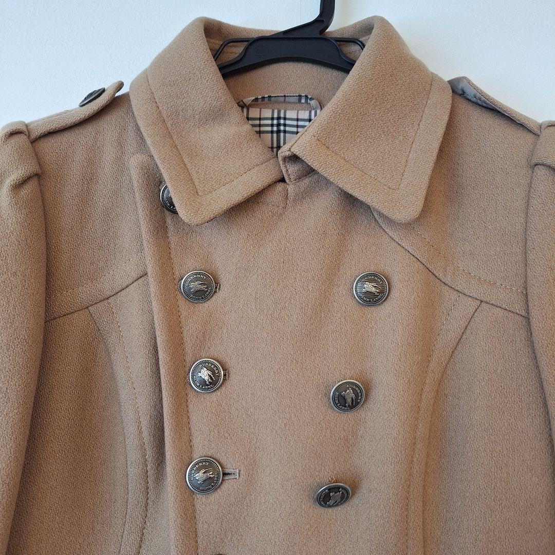 Coco2 バーバリーブルーレベル 2way ロングコート