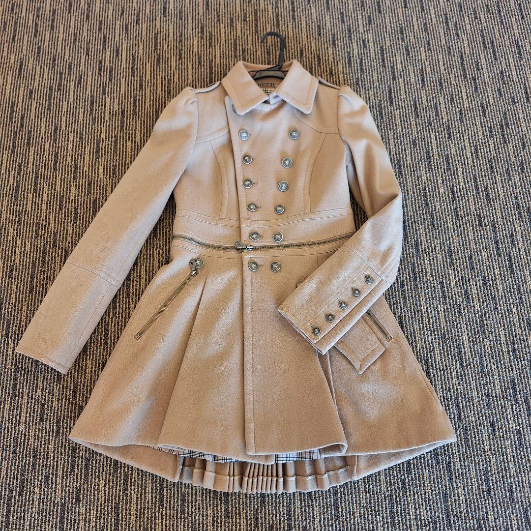 Coco2 バーバリーブルーレベル 2way ロングコート