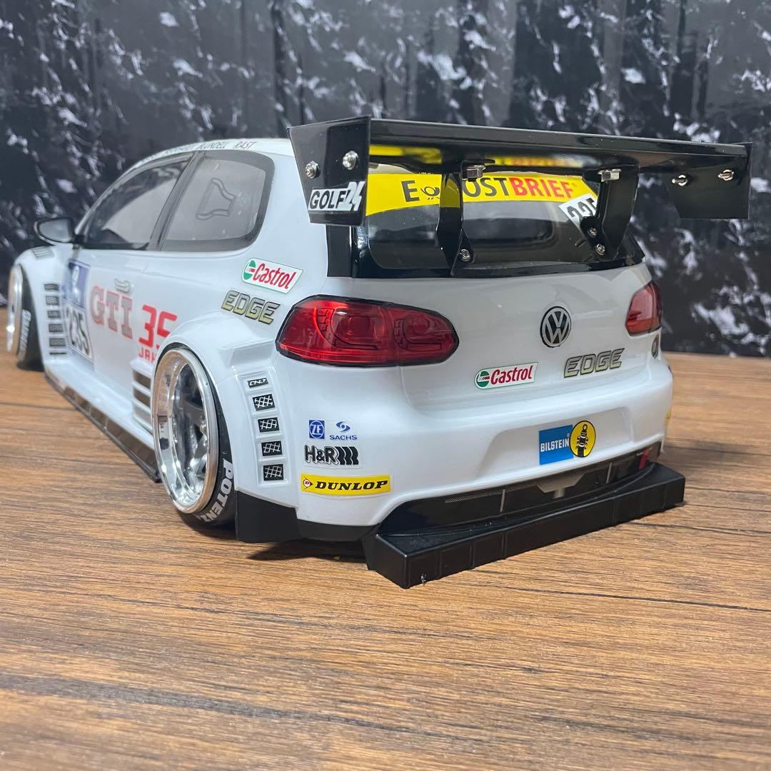 vw フォルクスワーゲン ゴルフ24 1/10ラジコンボディツーリング　タミヤ