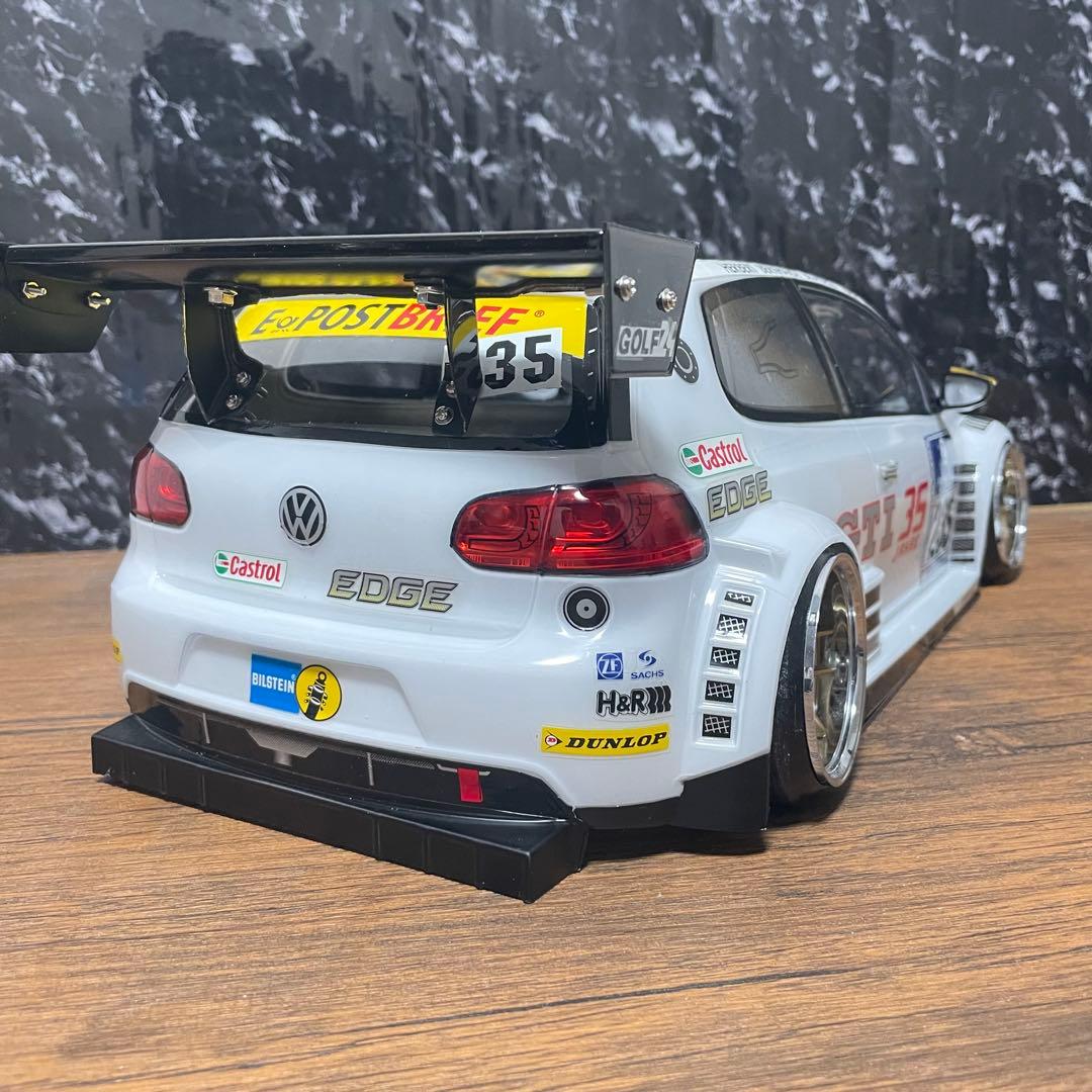 vw フォルクスワーゲン ゴルフ24 1/10ラジコンボディツーリング　タミヤ