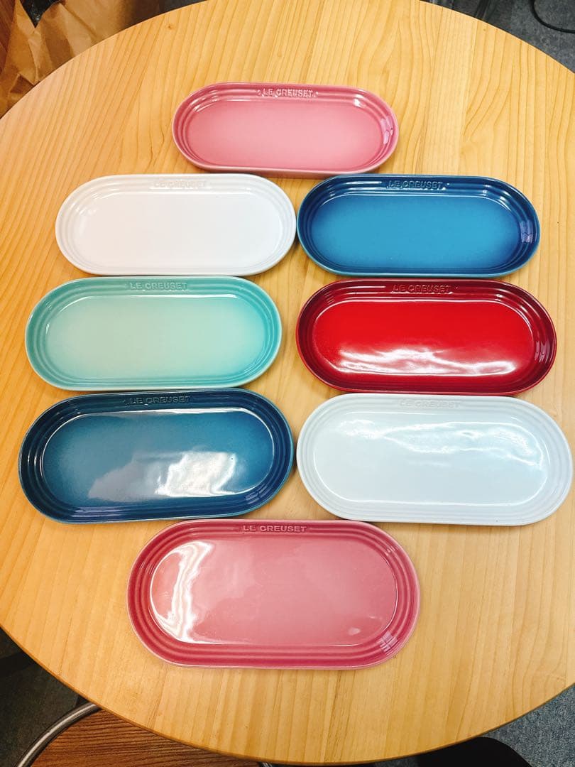 LE CREUSET 楕円皿 8枚セット