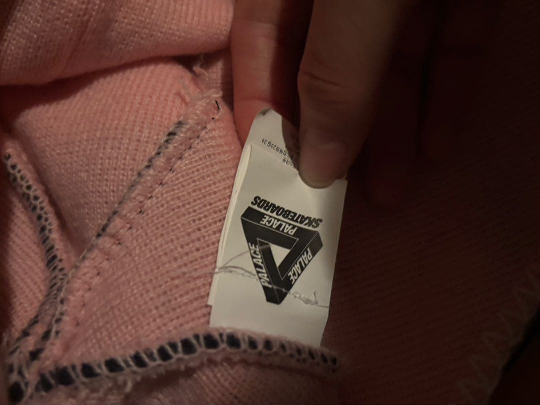 PALACE Union Peruvian Beanie ピンク