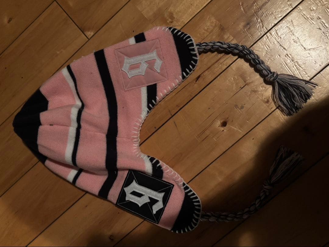 PALACE Union Peruvian Beanie ピンク