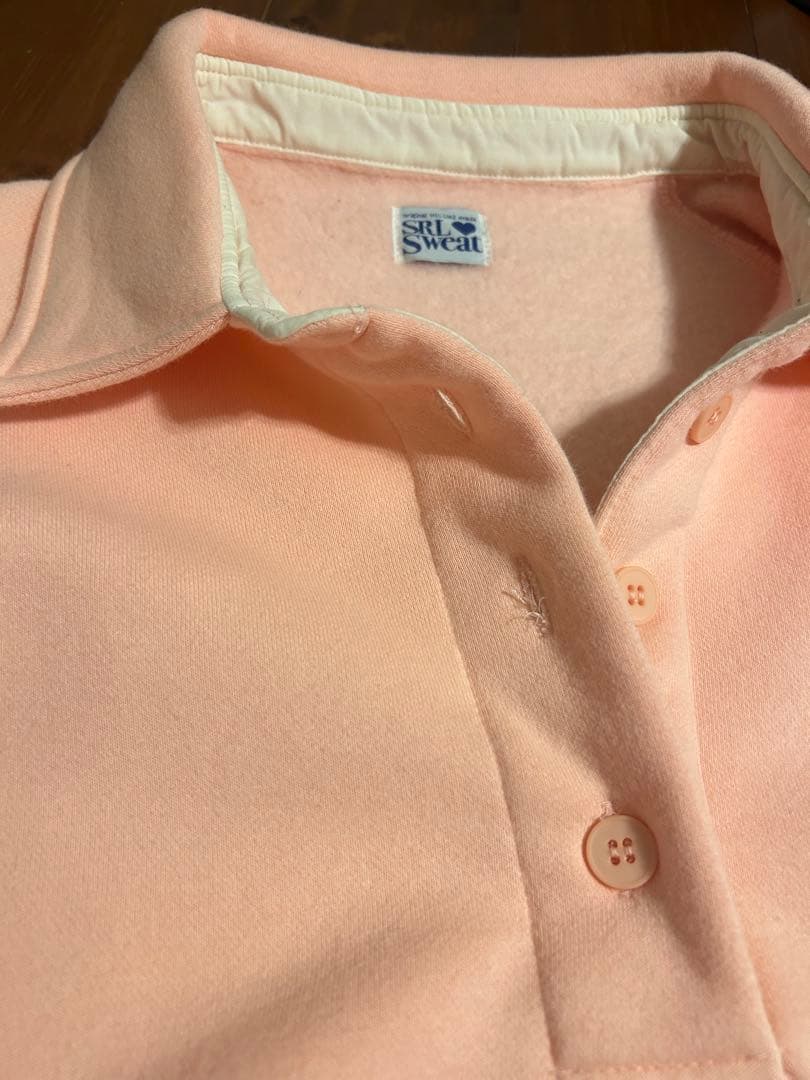 未使用！シールームリンvolume sweat looseポロトップス