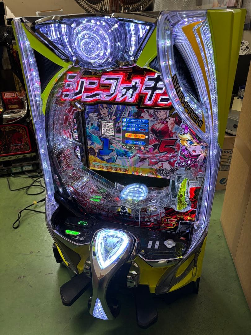 実機 税込 ジェイビー ｅフィーバー戦姫絶唱シンフォギア４Ｆ　転倒防止板