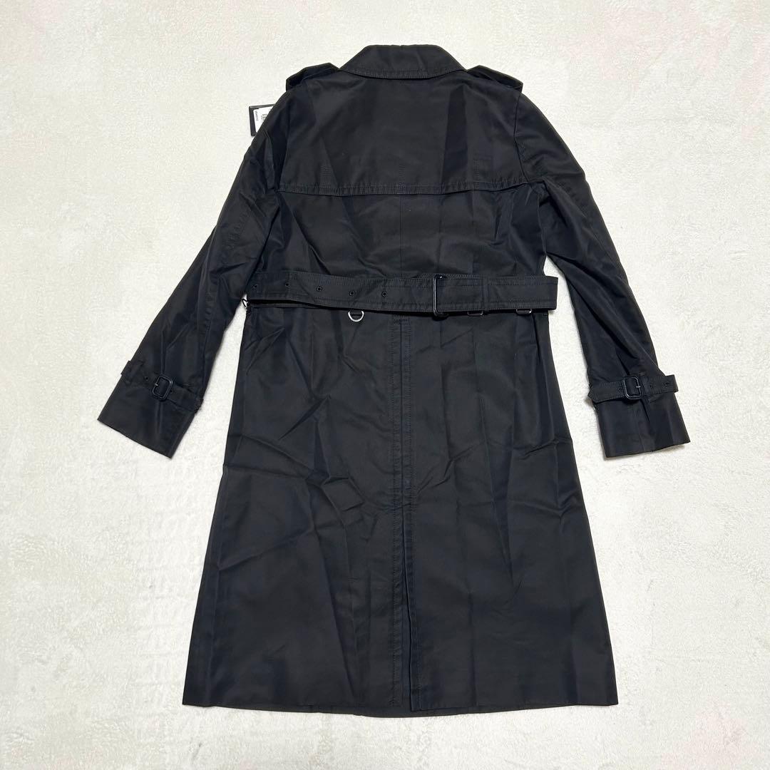 新品タグ付き　Aquascutum トレンチコート　ライナー　黒　ロング丈