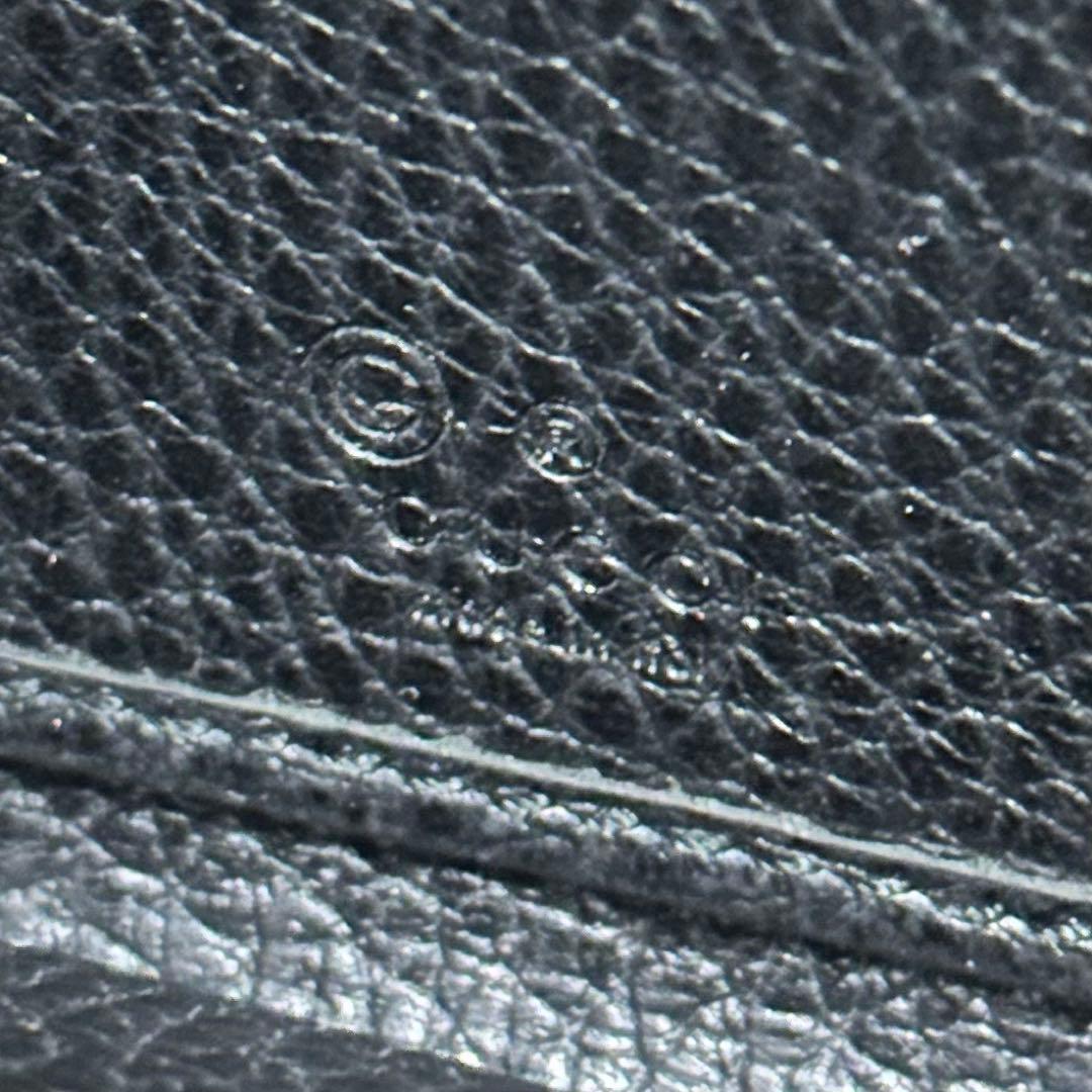 GUCCI グッチ　長財布　インターロッキング　ラウンドファスナー　GG