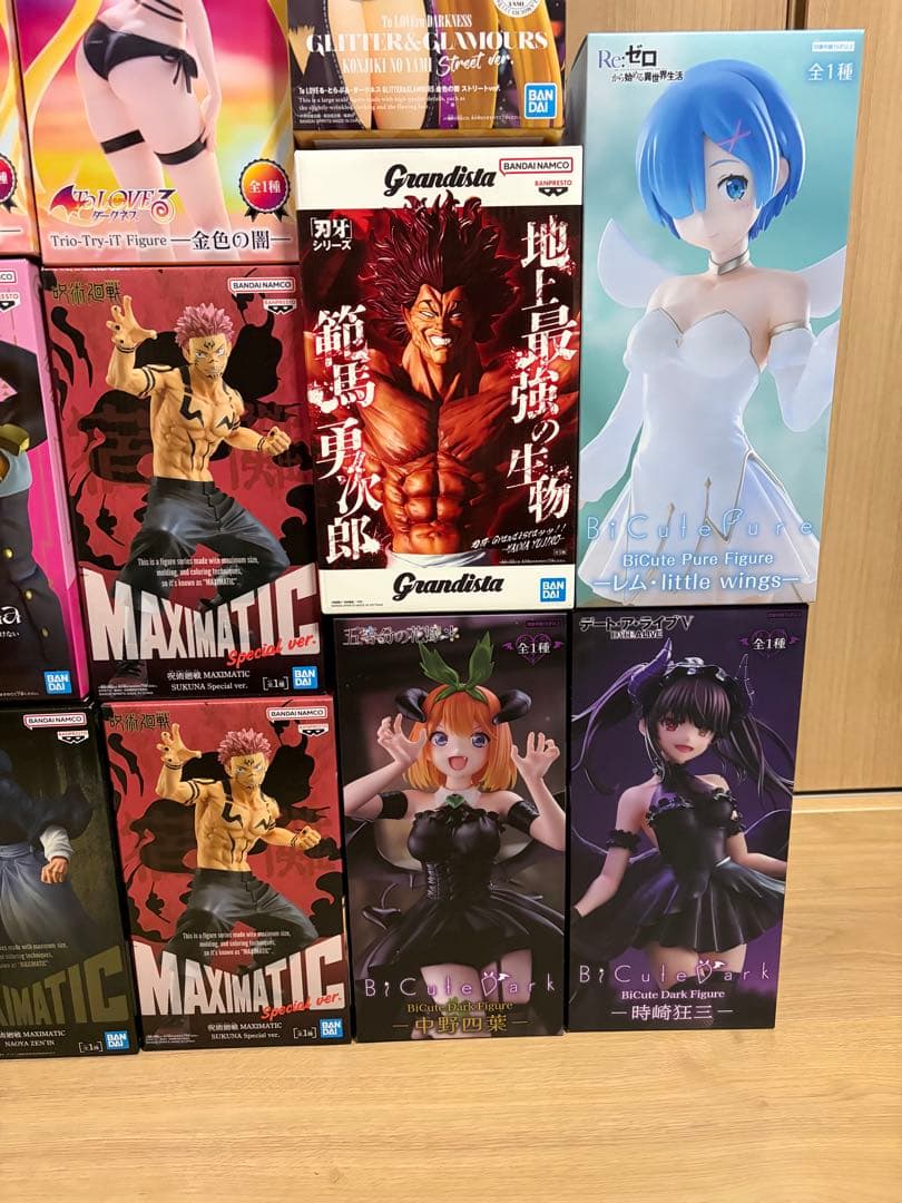 最新　プライズ　フィギュア　まとめ売り　箱　美少女フィギュア　19箱