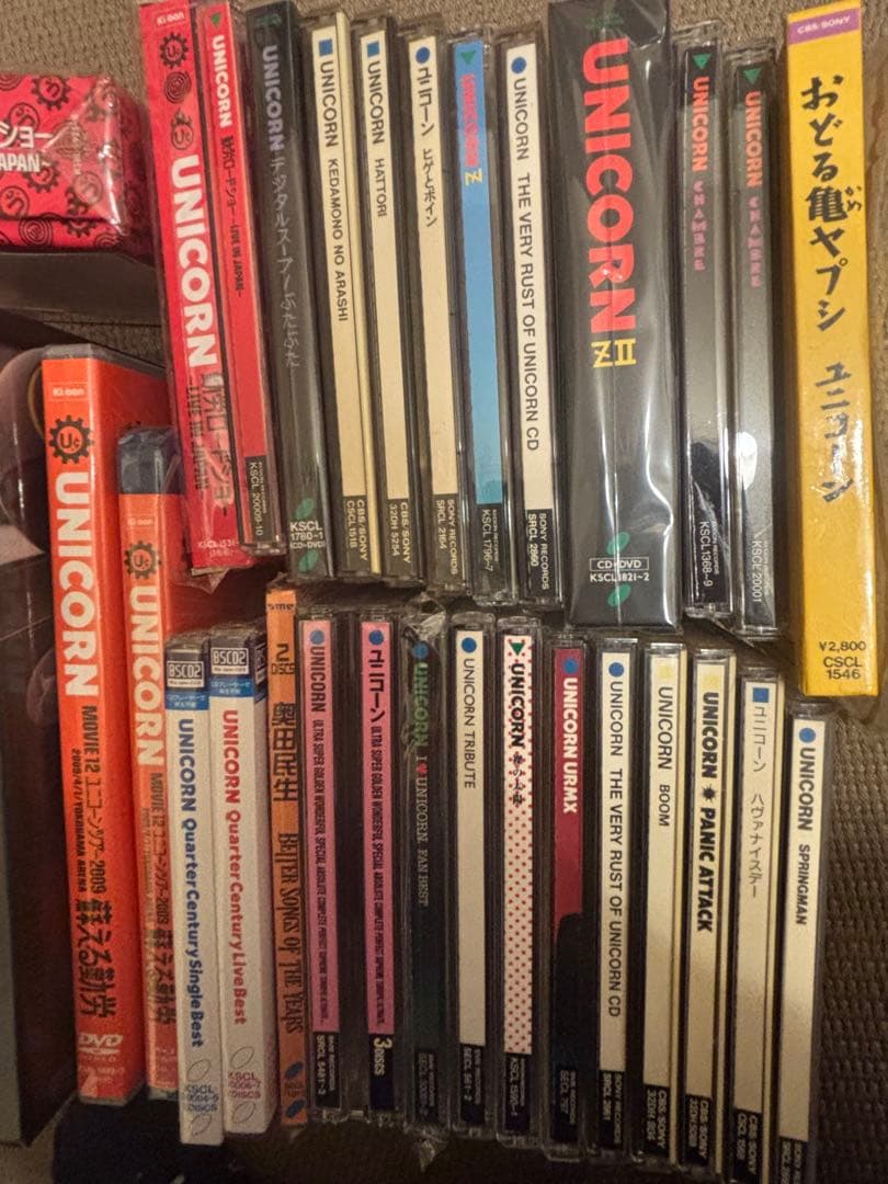 UNICORN CD・DVD コレクション　奥田民生　阿部義晴