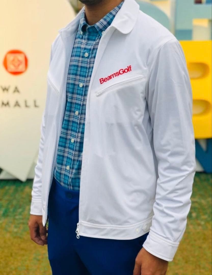 未使用級 BEAMS GOLF ビームスゴルフ フライト ジャケット L