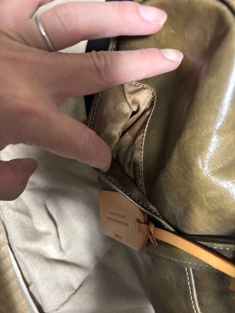 aniary 日本製 レザーボストンバッグ 本革 2WAY